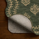 Rifle Paper Co. x Loloi Lisette Rug in Forest-Oatmeal-6