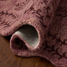 Rifle Paper Co. x Loloi Lisette Rug in Plum-Dark Plum-4
