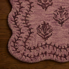 Rifle Paper Co. x Loloi Lisette Rug in Plum-Dark Plum-5
