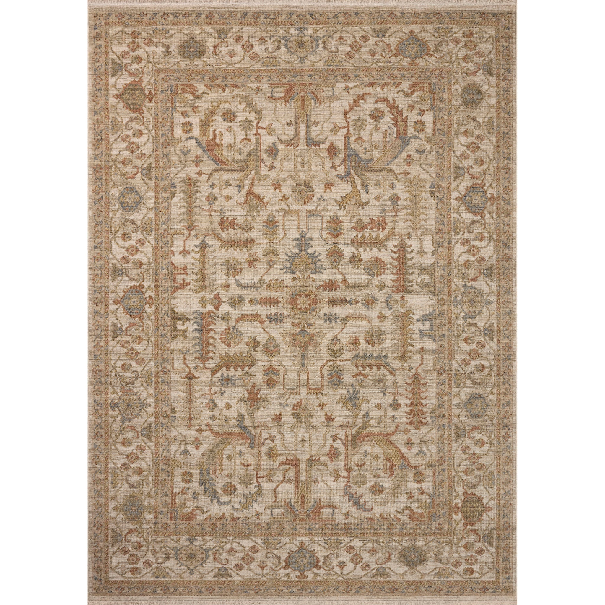 Reign Rug in Ivory/Sunset-1