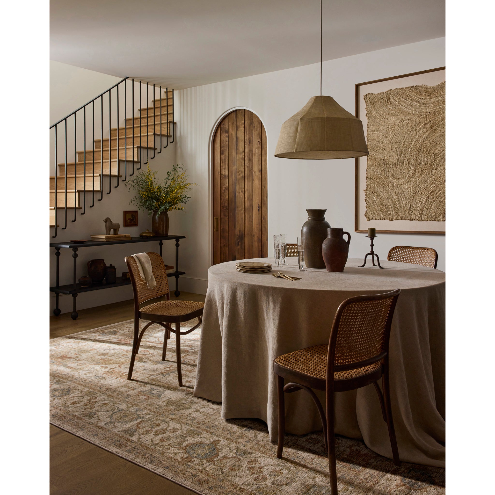 Reign Rug in Ivory/Sunset-3