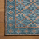 Chris Loves Julia x Loloi Bobby Rug in Ocean-Copper-5