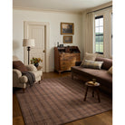 Chris Loves Julia x Loloi Bobby Rug in Camel-Plum-3
