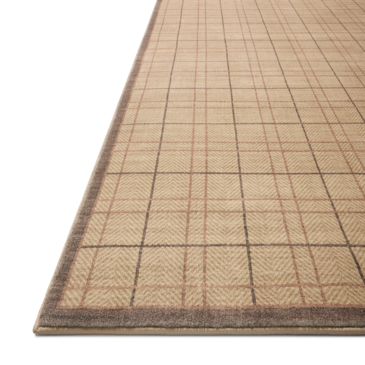Chris Loves Julia x Loloi Bobby Rug in Sand-Bark-3
