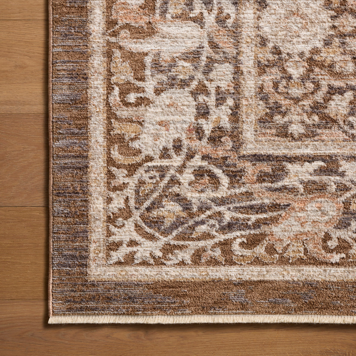 Chris Loves Julia x Loloi Doris Rug in Tobacco-Ivory-5