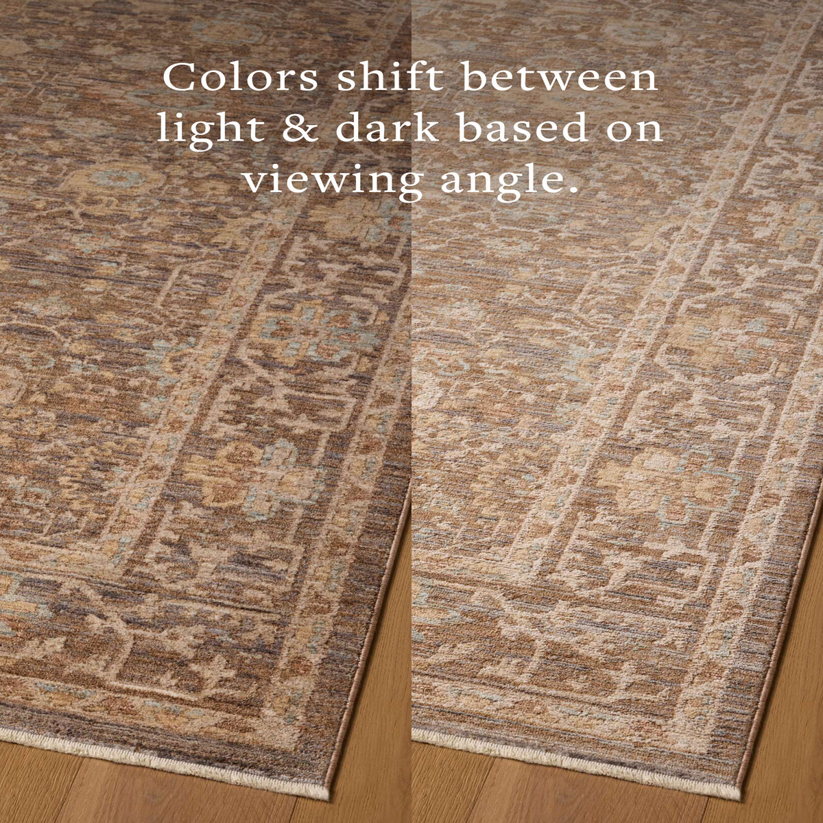 Chris Loves Julia x Loloi Doris Rug in Bark-Spa-8