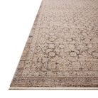 Chris Loves Julia x Loloi Doris Rug in Mushroom-Natural-3