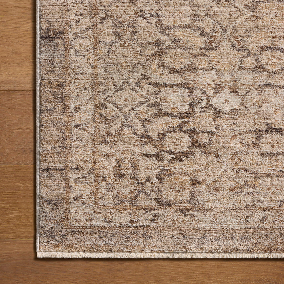 Chris Loves Julia x Loloi Doris Rug in Mushroom-Natural-5