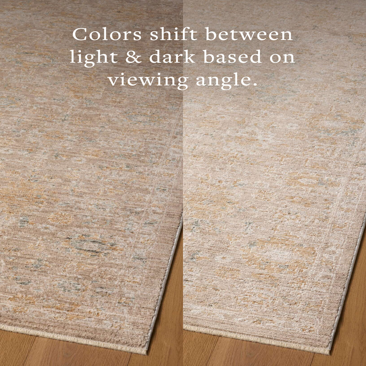 Chris Loves Julia x Loloi Doris Rug in Dove-Sea-7