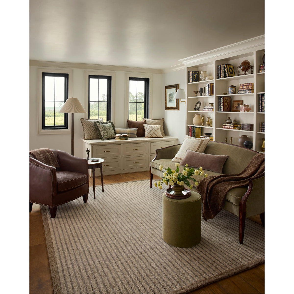 Chris Loves Julia x Loloi Emmeline Rug in Bone-Ash-2