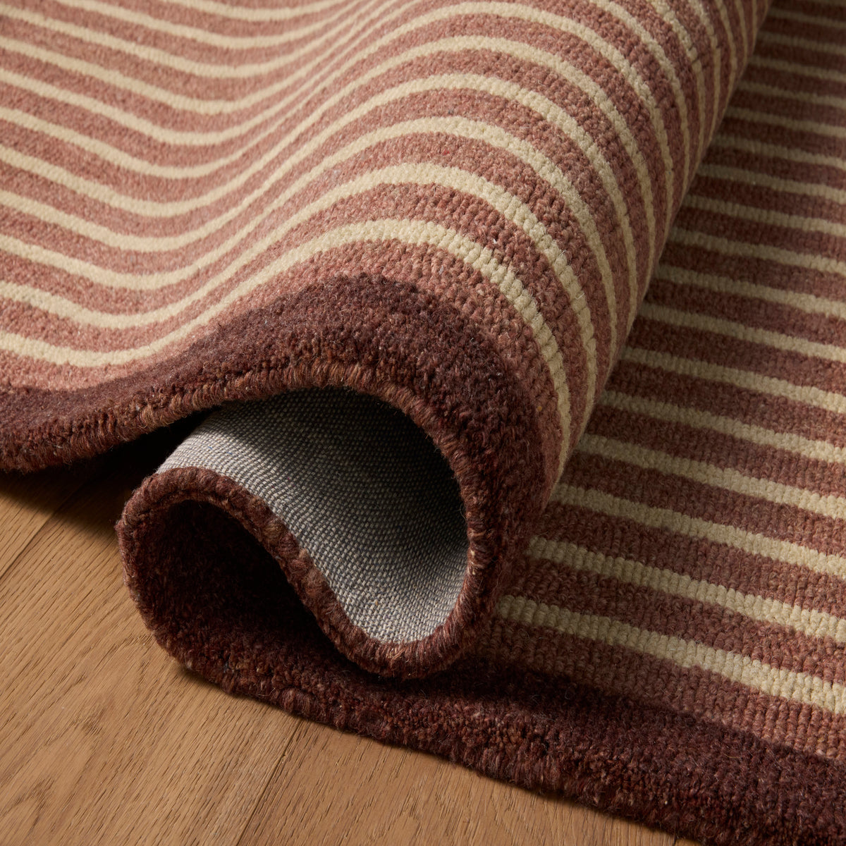 Chris Loves Julia x Loloi Emmeline Rug in Berry-Linen-4