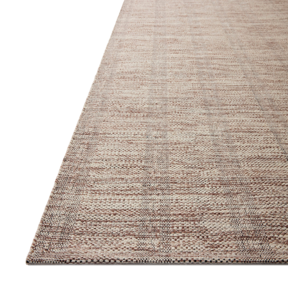 Chris Loves Julia x Loloi Eugene Rug in Chestnut-Ivory-3
