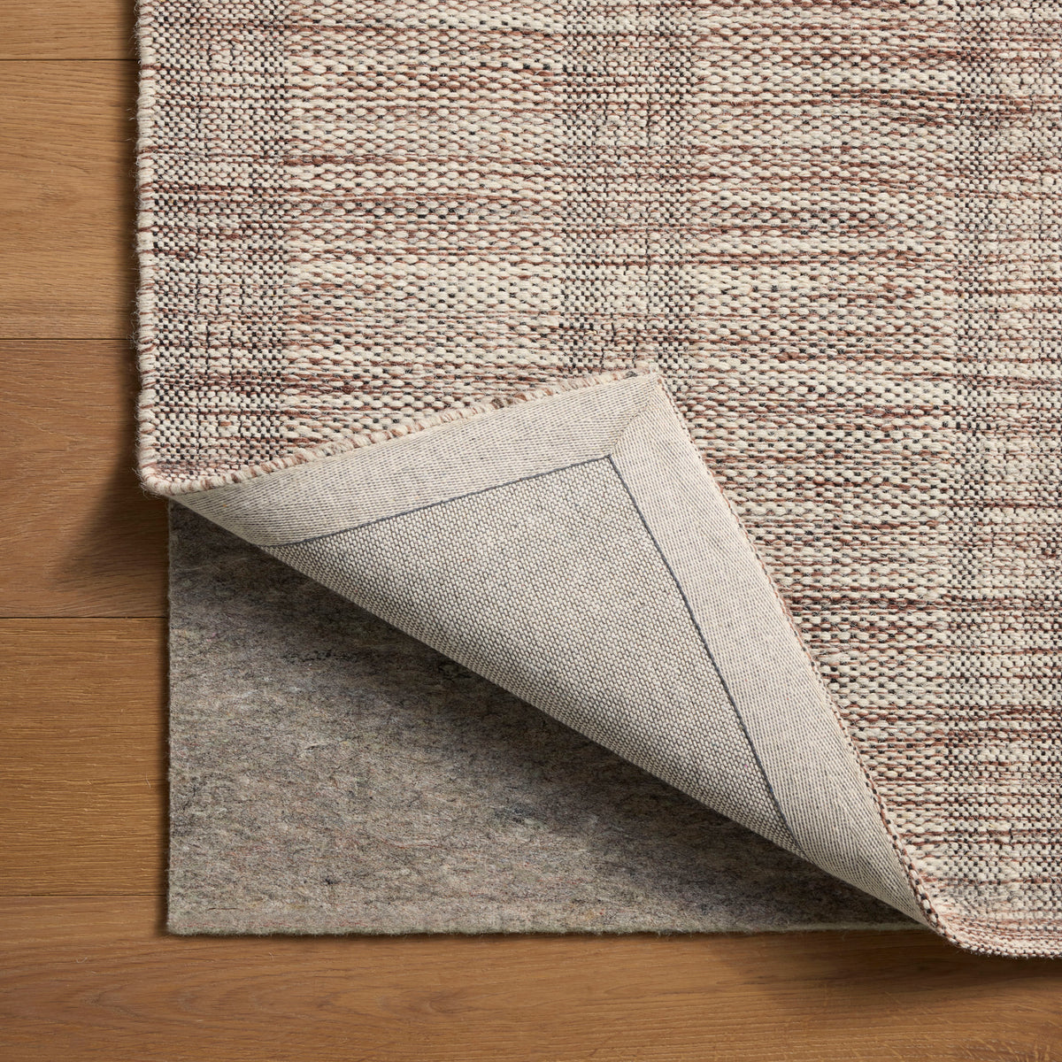 Chris Loves Julia x Loloi Eugene Rug in Chestnut-Ivory-6