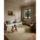 Chris Loves Julia x Loloi Miriam Rug in Moss-Sky-2