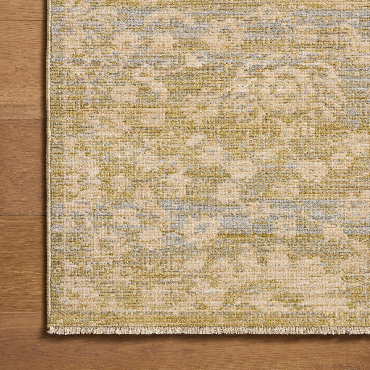 Chris Loves Julia x Loloi Miriam Rug in Moss-Sky-5