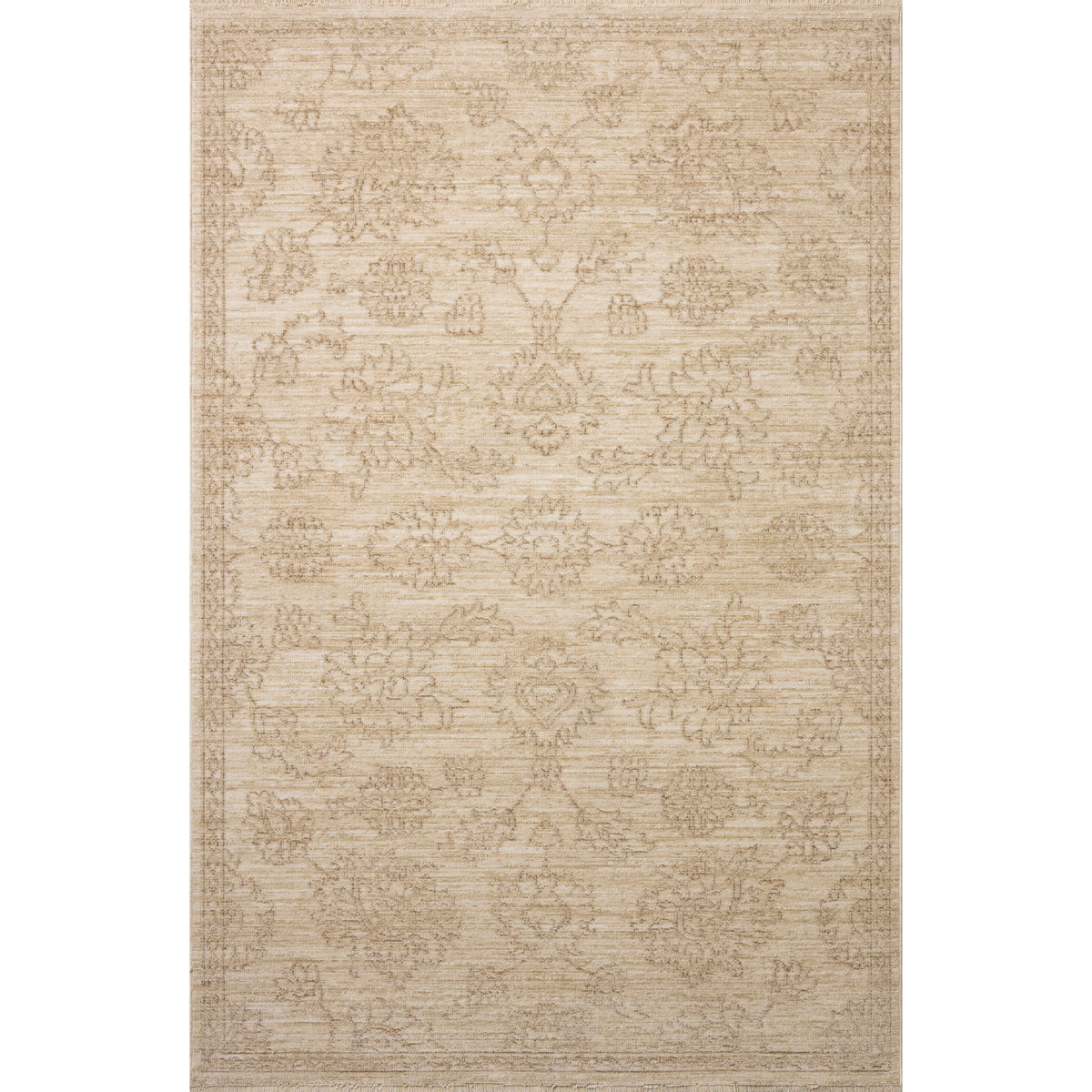 Chris Loves Julia x Loloi Miriam Rug in Ivory-Neutral-1