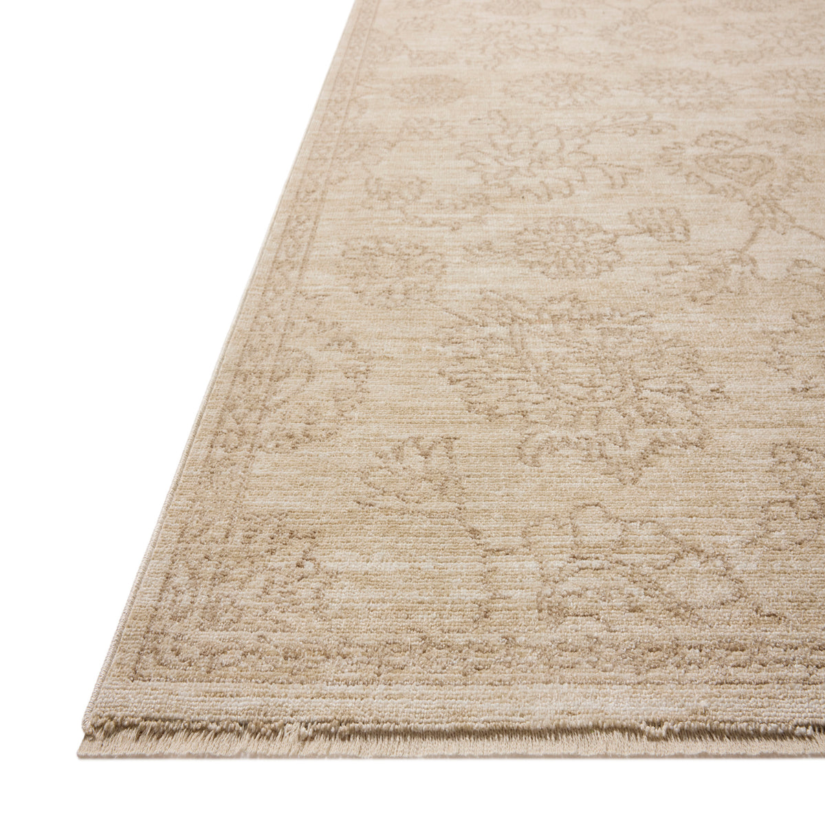 Chris Loves Julia x Loloi Miriam Rug in Ivory-Neutral-3