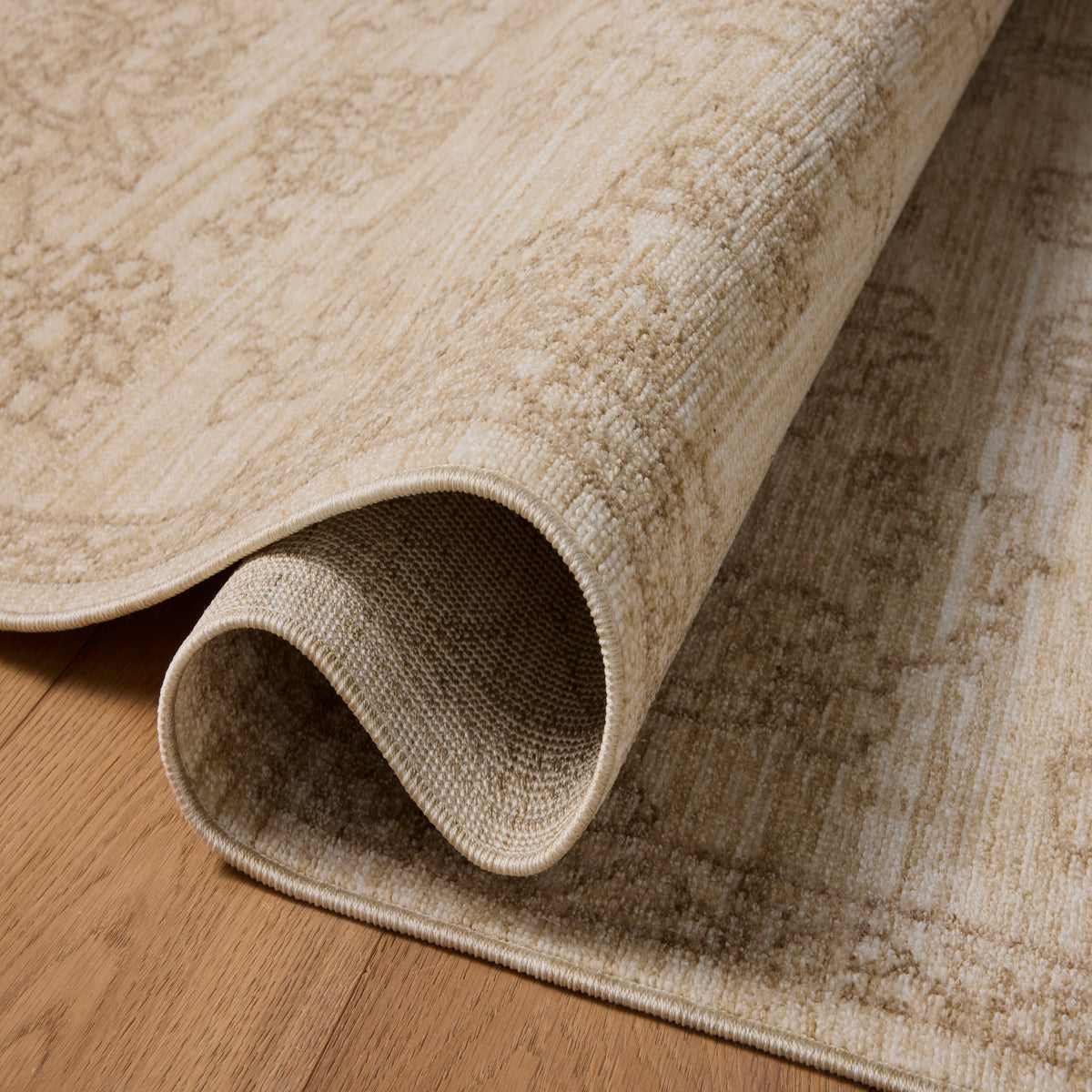 Chris Loves Julia x Loloi Miriam Rug in Ivory-Neutral-4