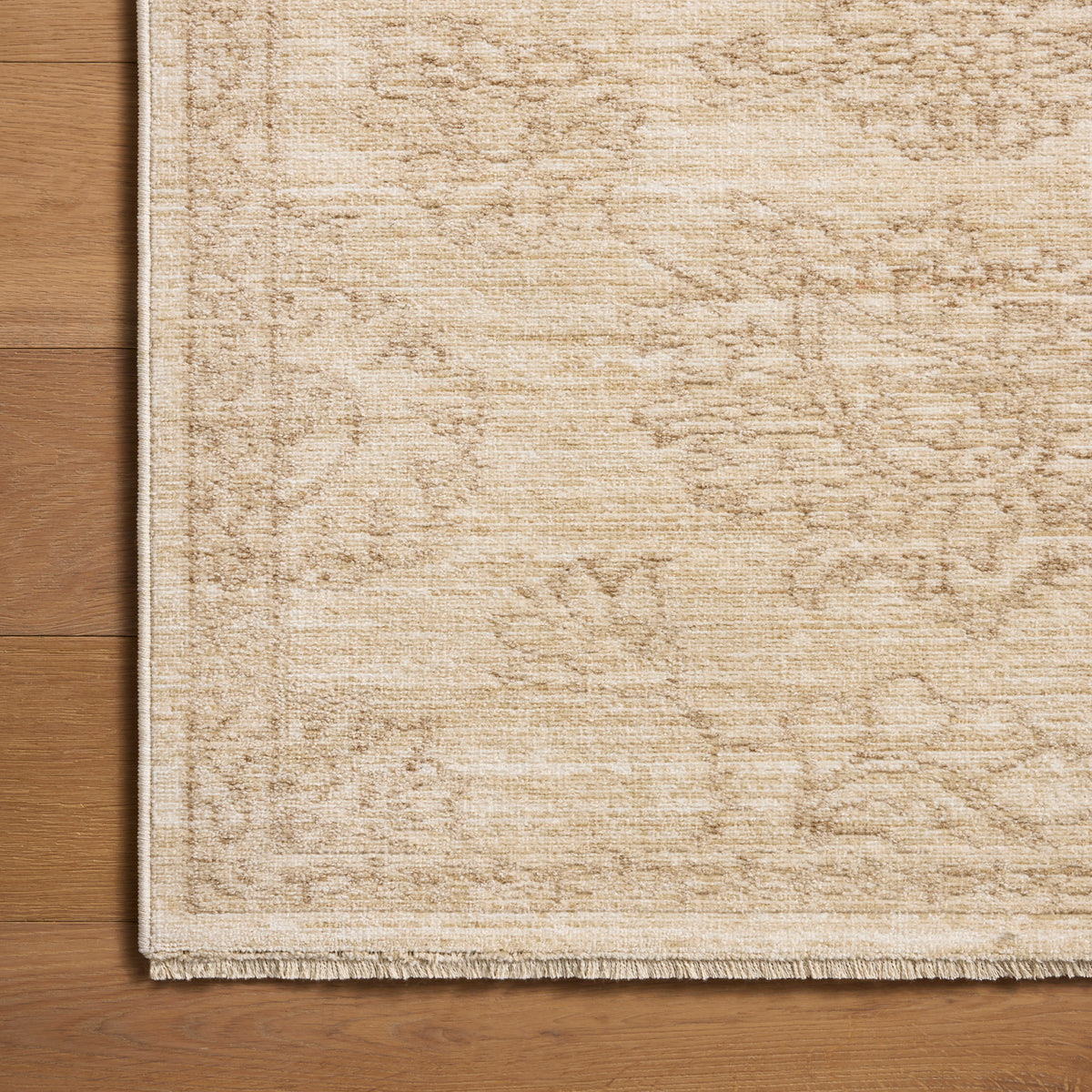 Chris Loves Julia x Loloi Miriam Rug in Ivory-Neutral-5