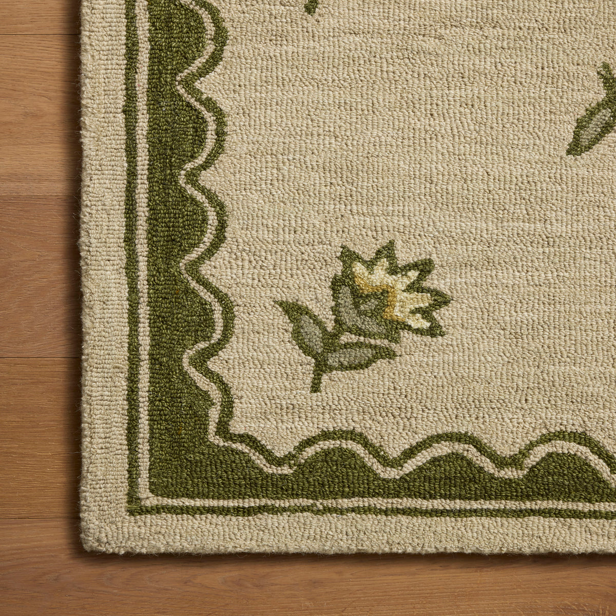 Chris Loves Julia x Loloi Norah Rug in Cream-Multi-5