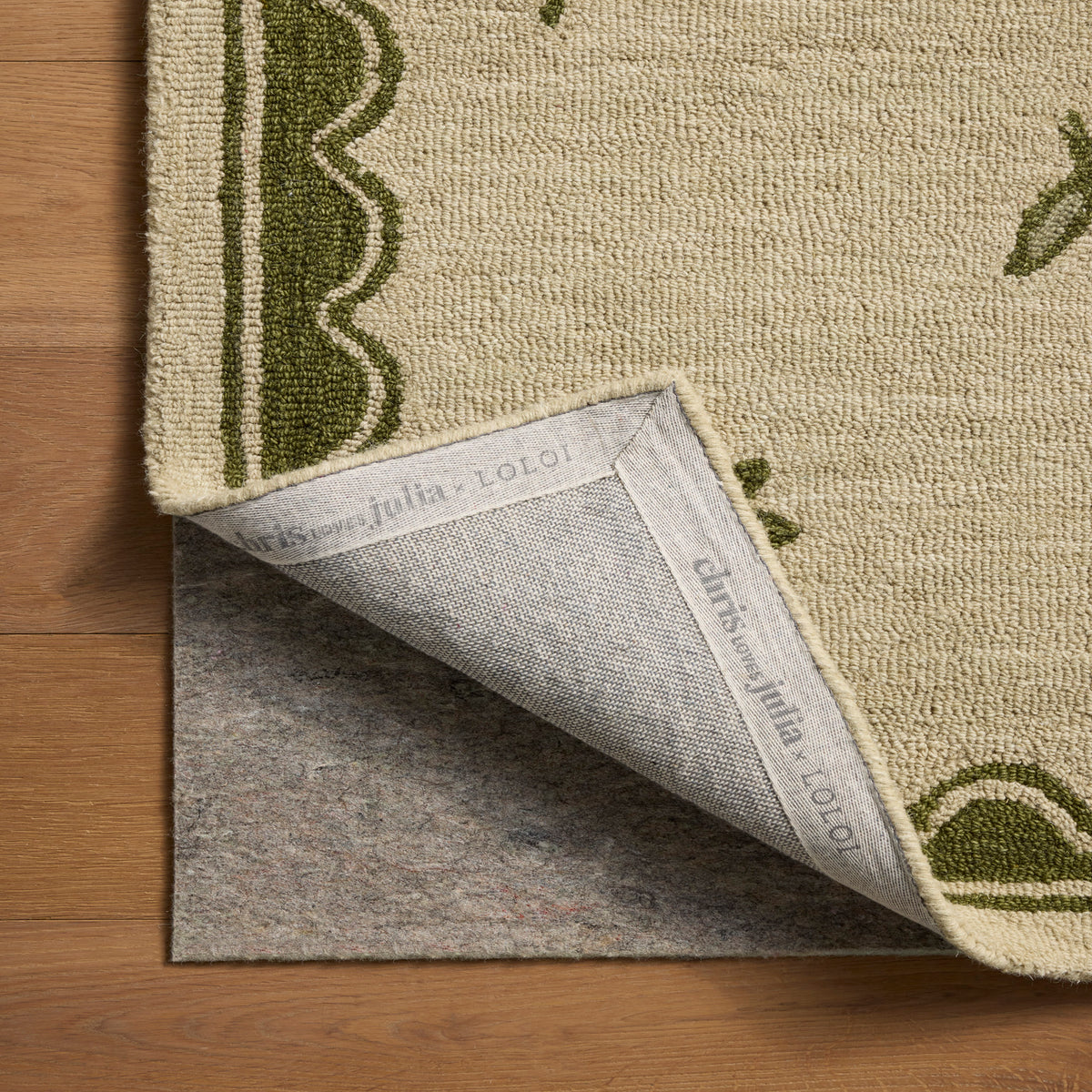 Chris Loves Julia x Loloi Norah Rug in Cream-Multi-6