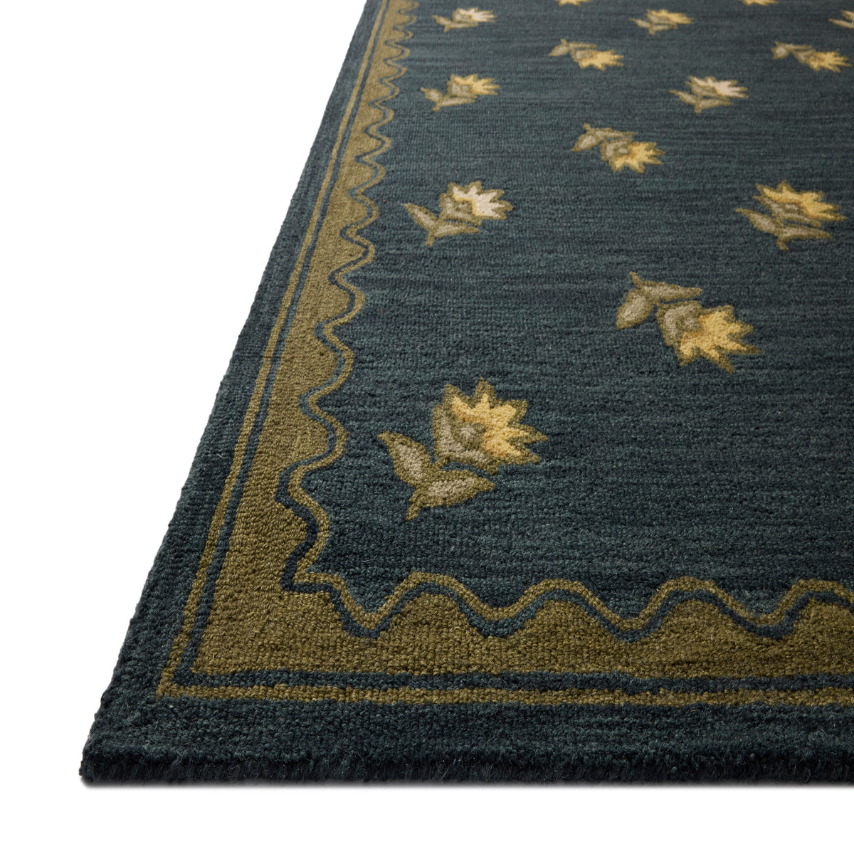 Chris Loves Julia x Loloi Norah Rug in Midnight-Olive-3
