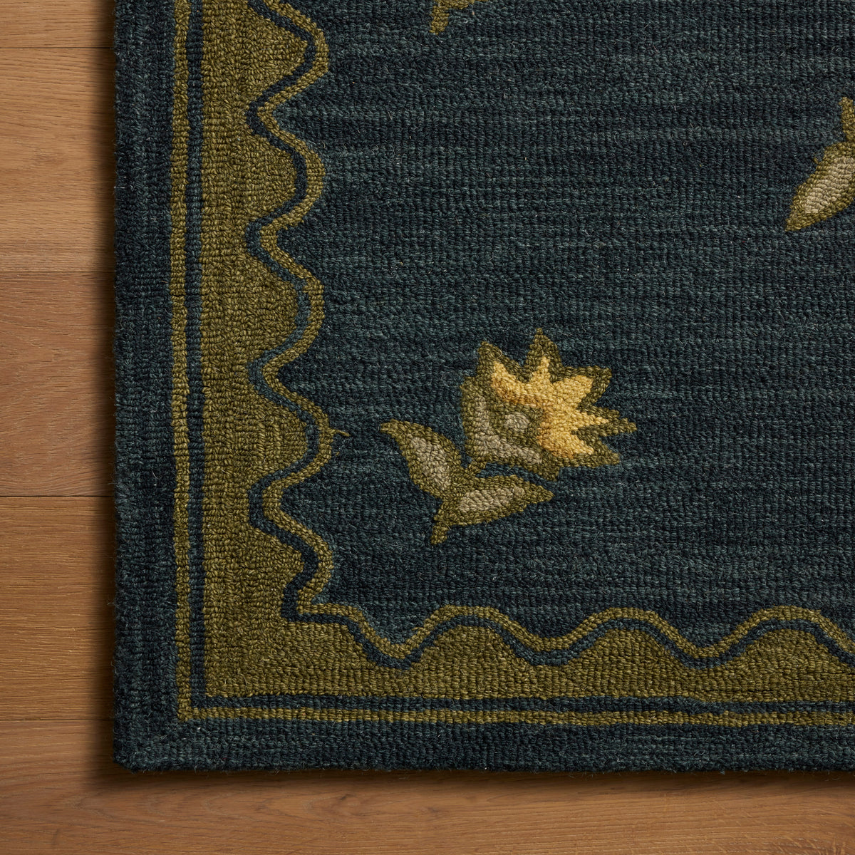 Chris Loves Julia x Loloi Norah Rug in Midnight-Olive-5