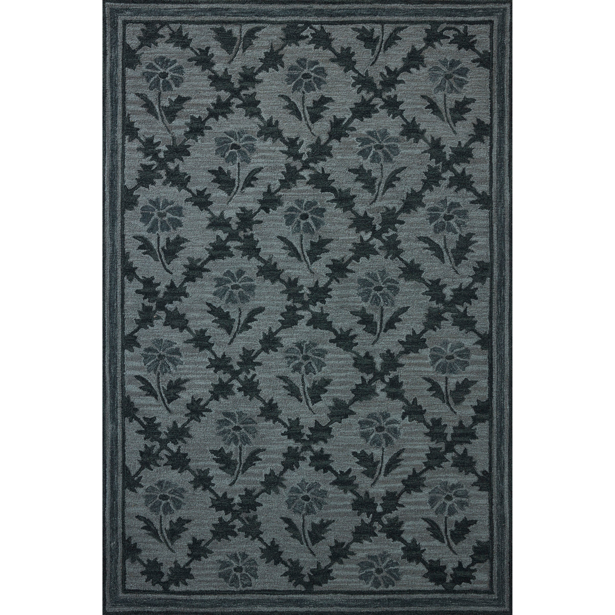 Chris Loves Julia x Loloi Norah Rug in Denim-Midnight-1
