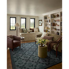 Chris Loves Julia x Loloi Norah Rug in Denim-Midnight-2