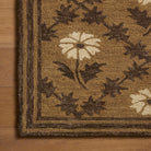 Chris Loves Julia x Loloi Norah Rug in Tan-Espresso-5