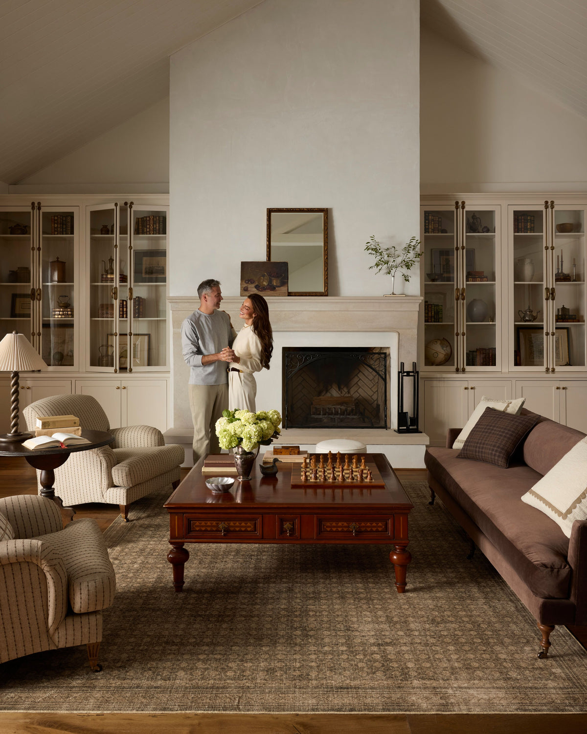 Chris Loves Julia x Loloi Ramona Rug in Forest-Clay-2