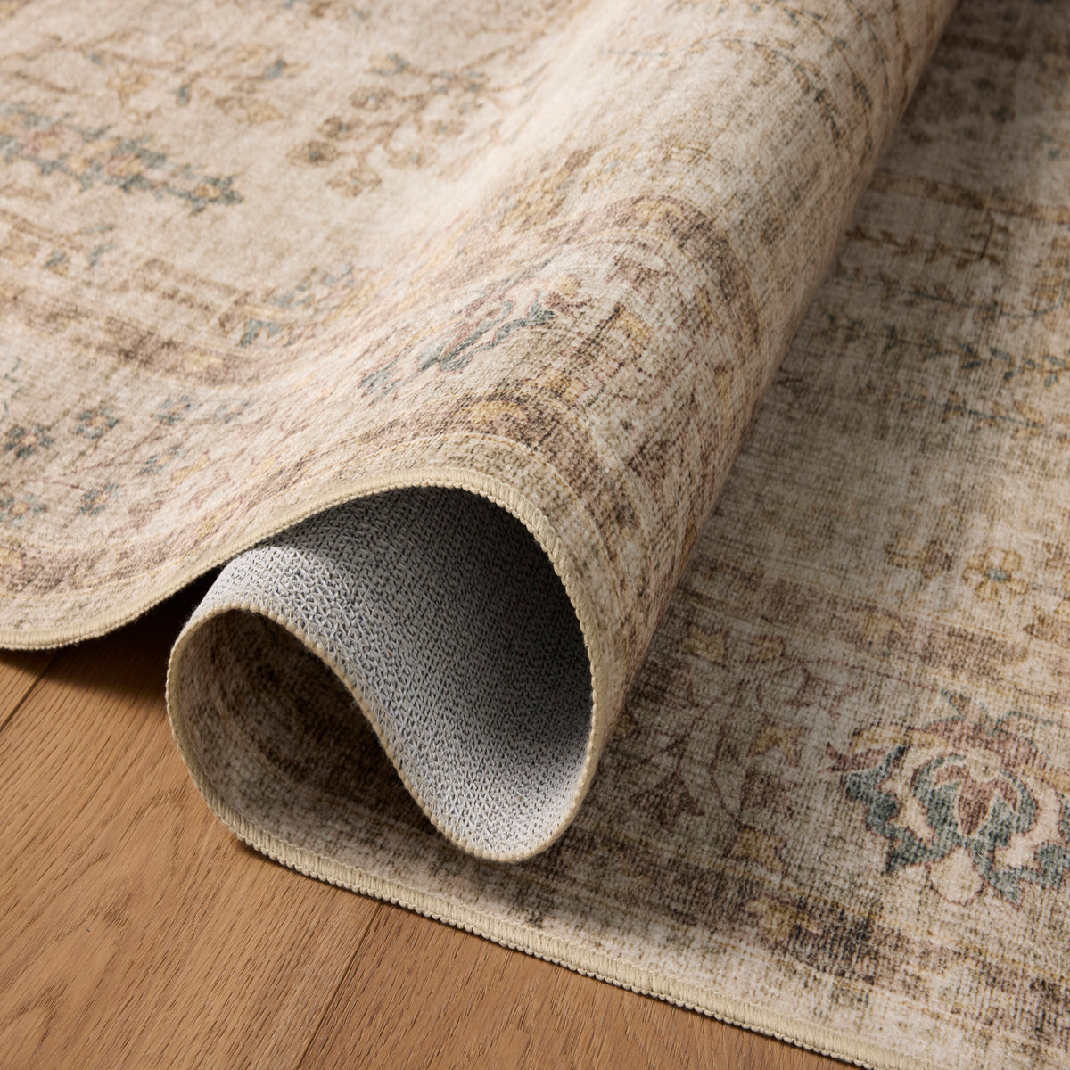 Chris Loves Julia x Loloi Ramona Rug in Ivory-Multi-4