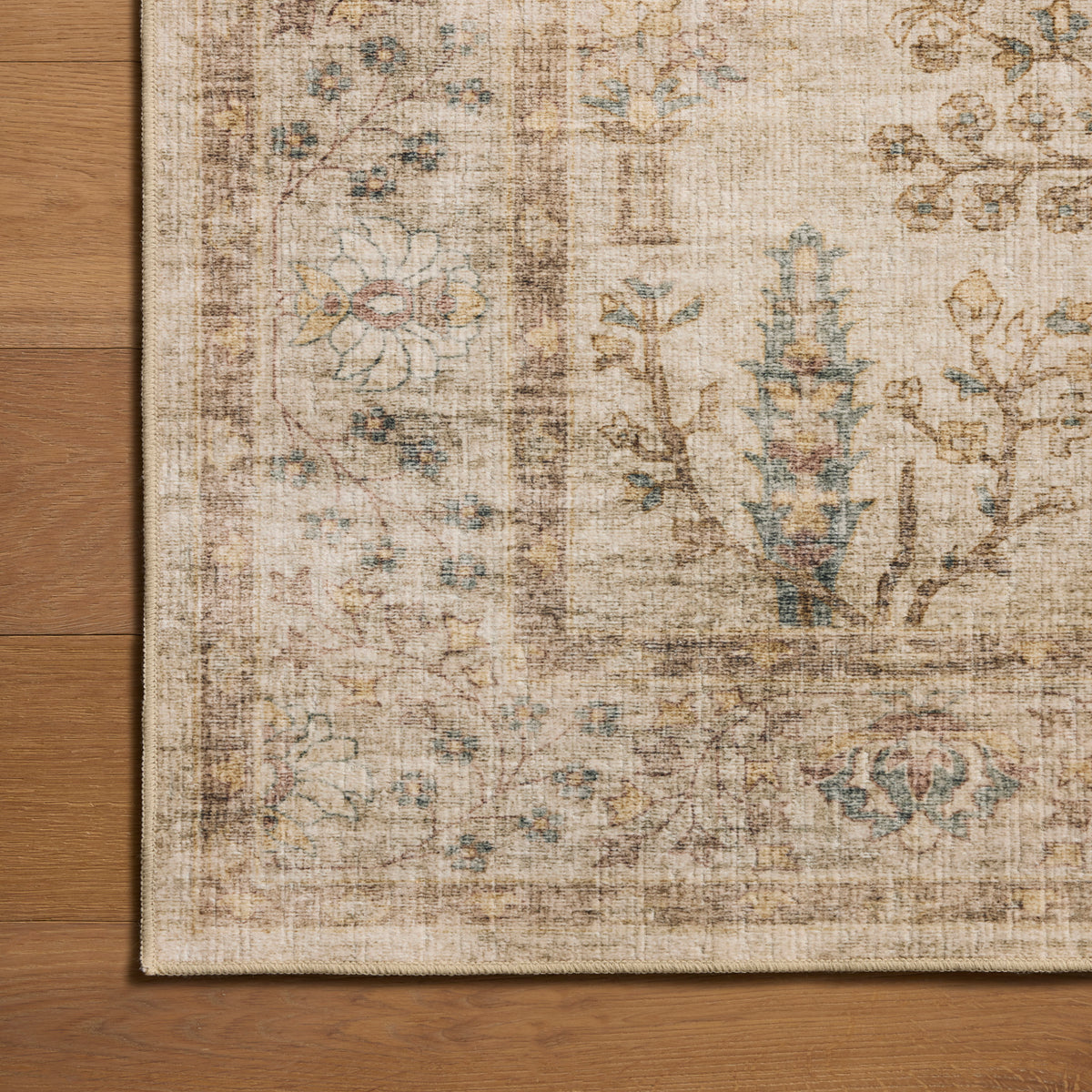 Chris Loves Julia x Loloi Ramona Rug in Ivory-Multi-5