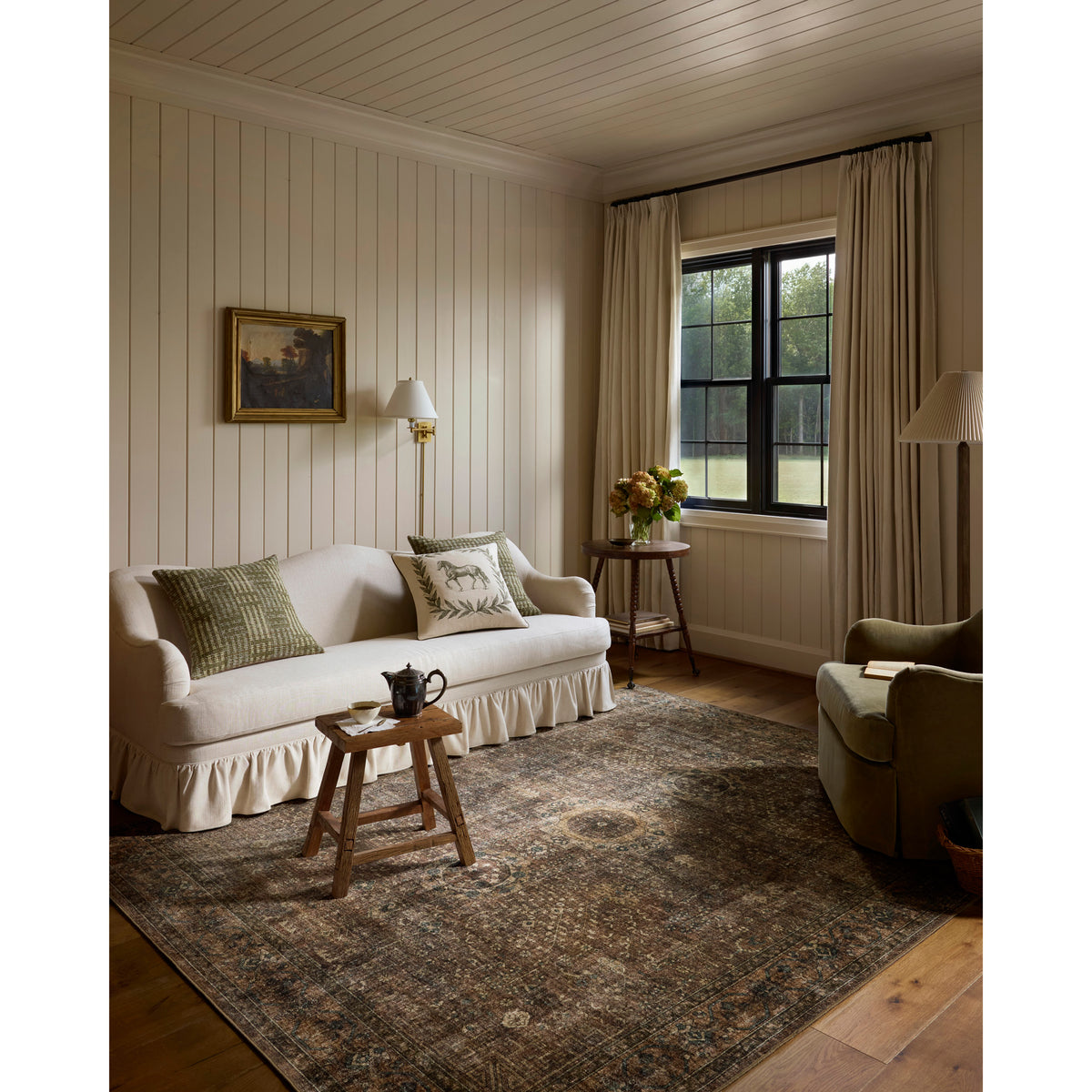 Chris Loves Julia x Loloi Ramona Rug in Spice-Multi-2