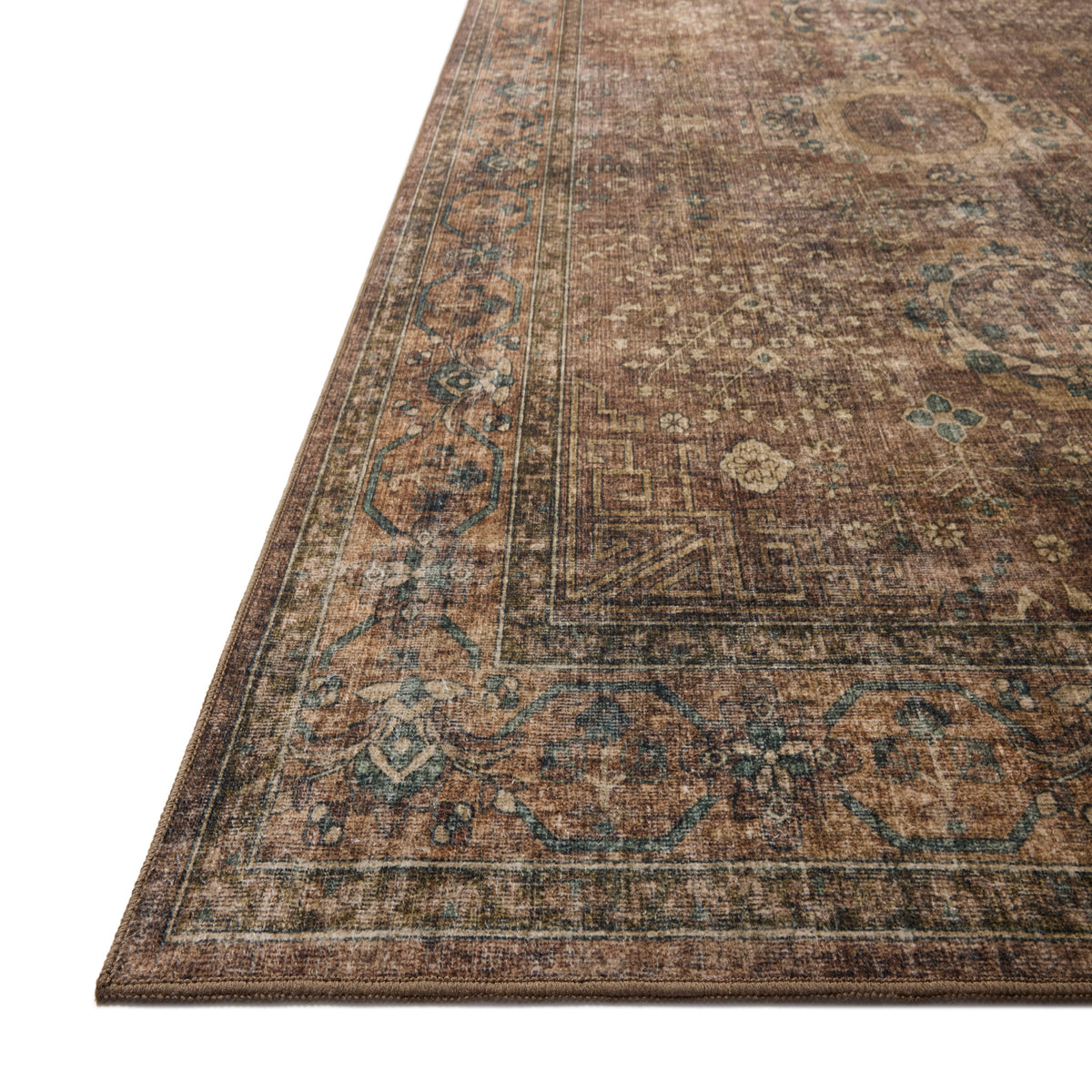 Chris Loves Julia x Loloi Ramona Rug in Spice-Multi-4