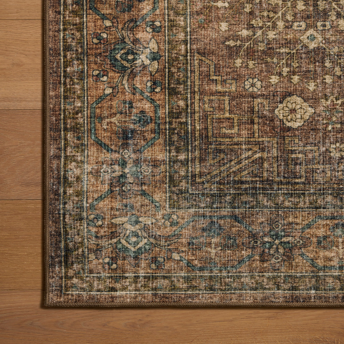 Chris Loves Julia x Loloi Ramona Rug in Spice-Multi-6