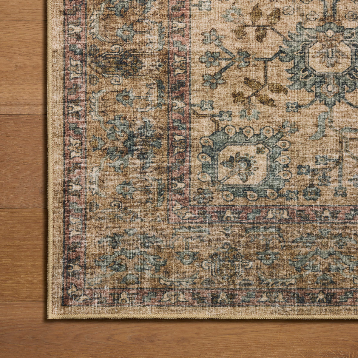 Chris Loves Julia x Loloi Ramona Rug in Khaki-Multi-5