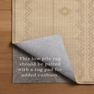 Amber Lewis x Loloi Archibald Rug in Ivory/Sand-5