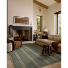 Amber Lewis x Loloi Archibald Rug in Lagoon/Natural-2