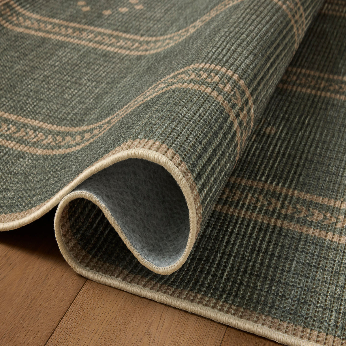 Amber Lewis x Loloi Archibald Rug in Lagoon/Natural-3
