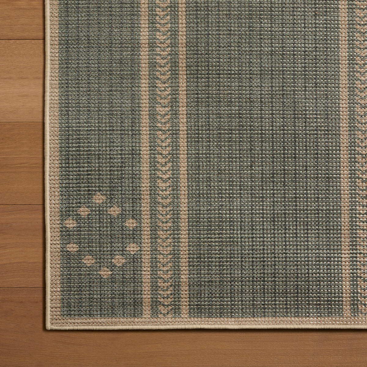 Amber Lewis x Loloi Archibald Rug in Lagoon/Natural-4