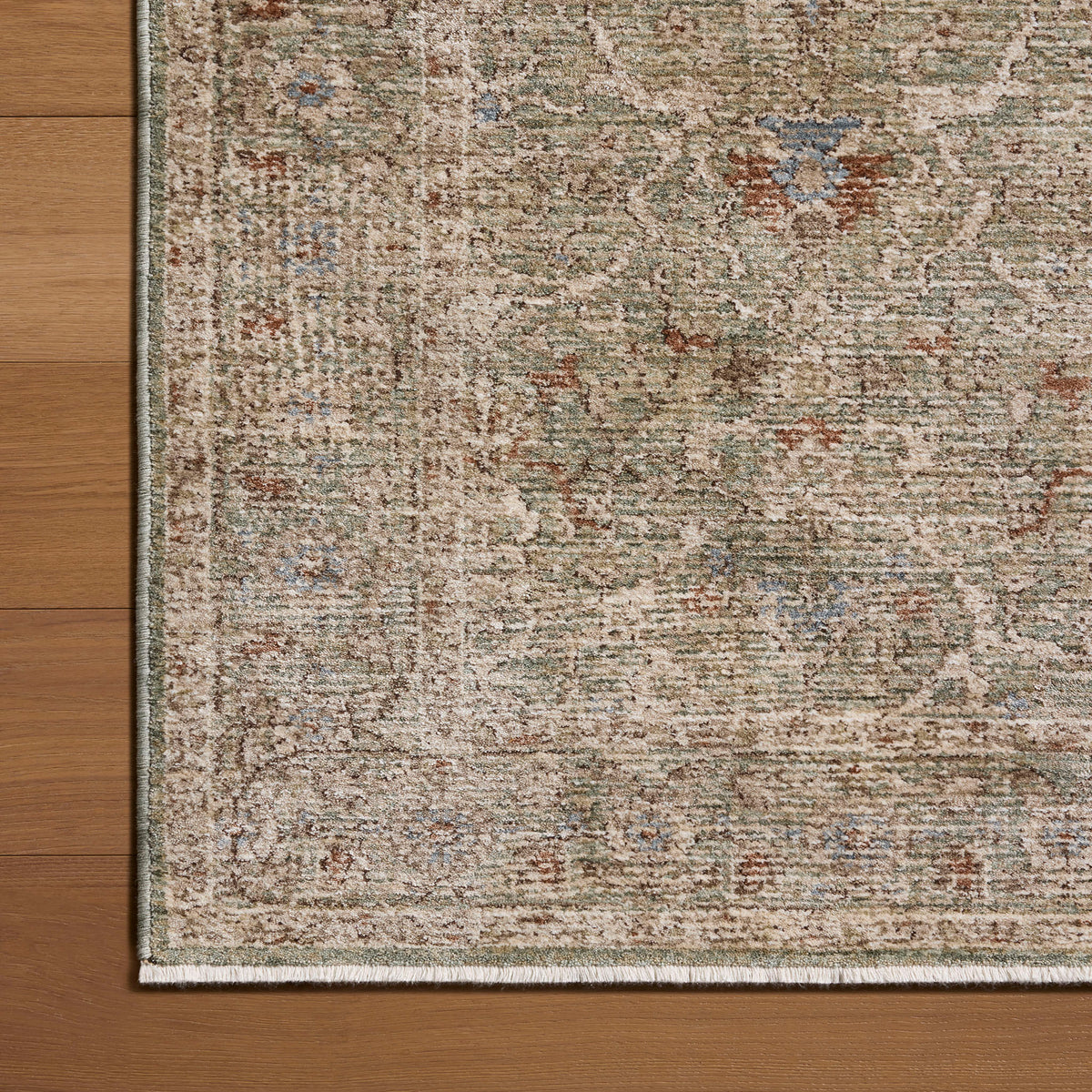 Amber Lewis x Loloi Ethel Rug in Spa/Rust-4
