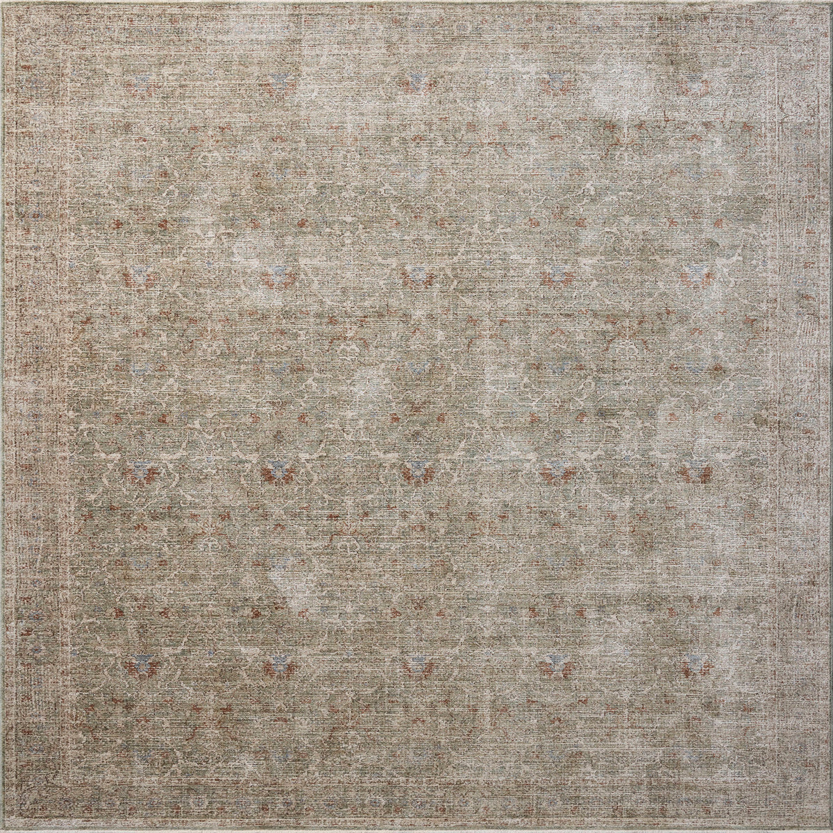 Amber Lewis x Loloi Ethel Rug in Spa/Rust-5