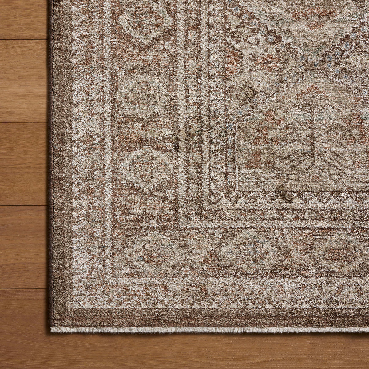 Amber Lewis x Loloi Ethel Rug in Mocha/Multi-2