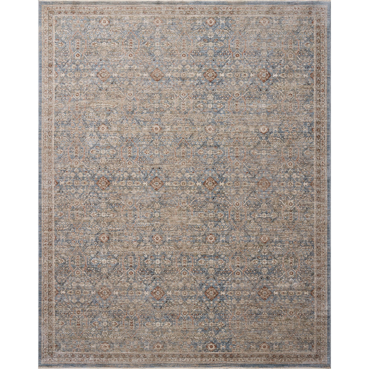 Amber Lewis x Loloi Ethel Rug in Sky/Brick-1