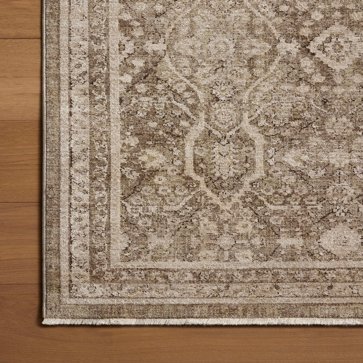 Amber Lewis x Loloi Ethel Rug in Olive/Natural-4