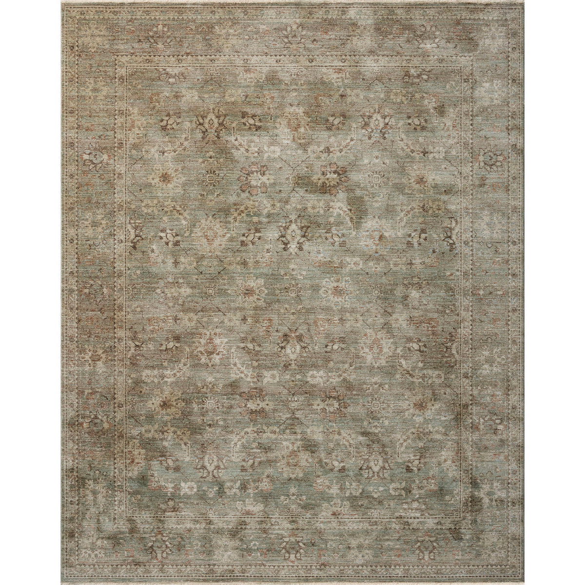 Amber Lewis x Loloi Ethel Rug in Lagoon/Clay-1