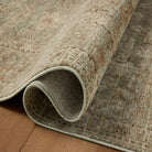 Amber Lewis x Loloi Ethel Rug in Lagoon/Clay-3