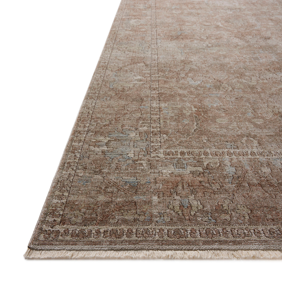 Amber Lewis x Loloi Ethel Rug in Mushroom/Mist-2