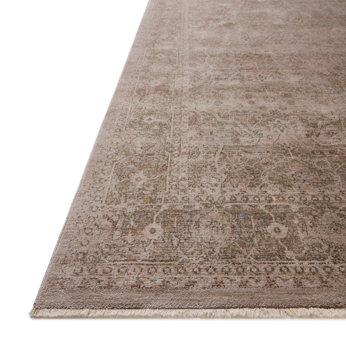 Amber Lewis x Loloi Ethel Rug in Sage/Natural-2